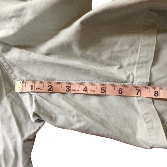 COLUMBIA Men's Size 34 Khaki Cargo Shorts Elastic at Waist Sides Tan - Picture 5 of 6
